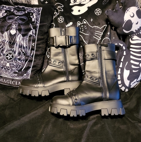 NWOT RARE Killstar Astral Ash boots - Picture 2 of 7